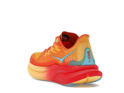 Hoka One One Mach 6 Poppy Squash