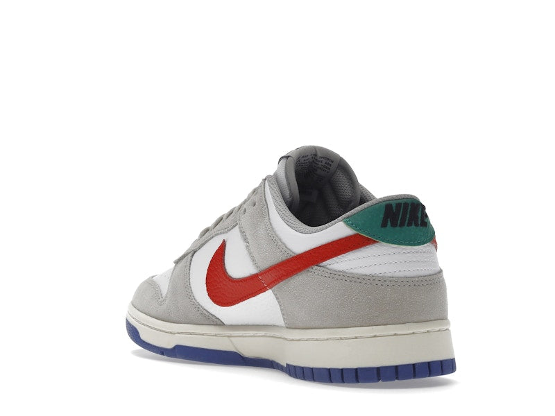 Nike Dunk Low Light Iron Ore Red Blue