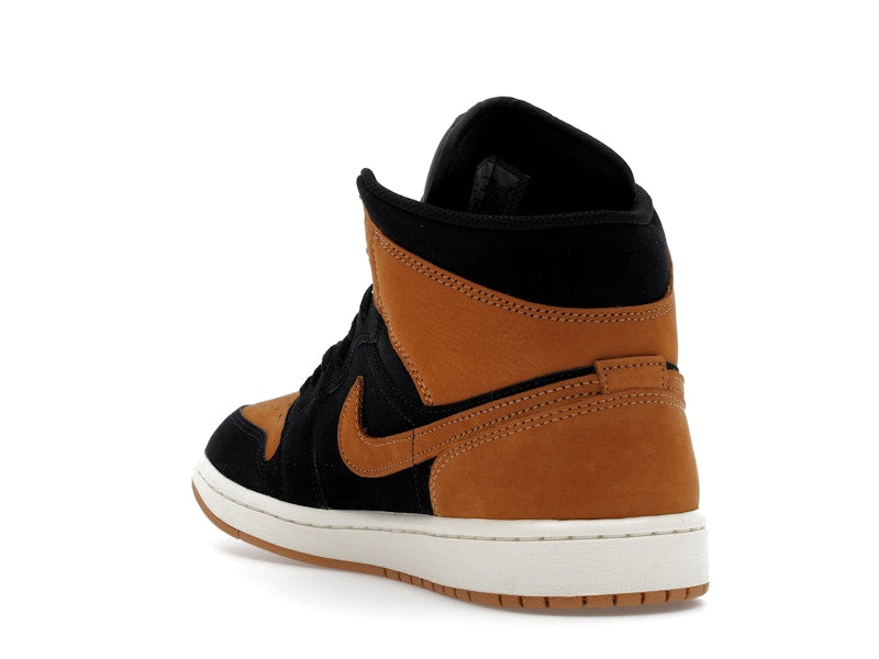 Jordan 1 Mid SE Black Flax