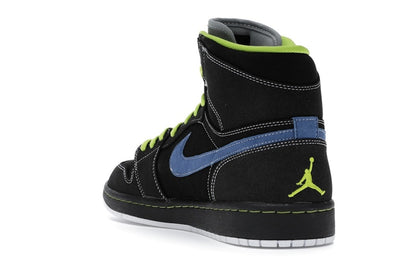 Jordan 1 Retro High Black Cyber Blue Sapphire