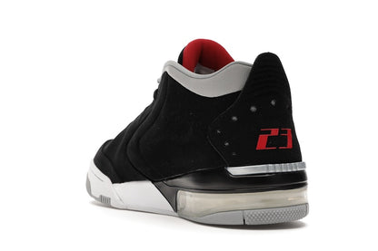 Jordan Big Fund Black Metallic Silver University Red