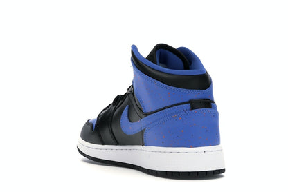 Jordan 1 Mid Royal Paint Splatter (GS)