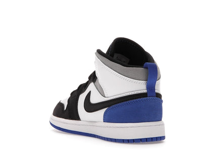 Jordan 1 Mid SE White Black Royal (PS)