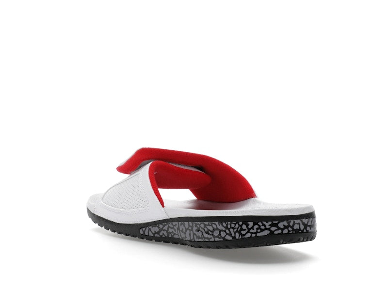 Jordan Hydro III Retro White University Red Cement
