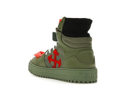 OFF-WHITE Off Court 3.0 Military Green Fuschia