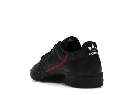 adidas Continental 80 Black Scarlet Red