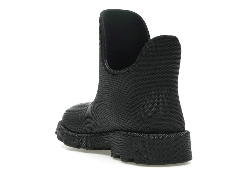 Burberry Marsh Round-Toe Ankle Boots Black