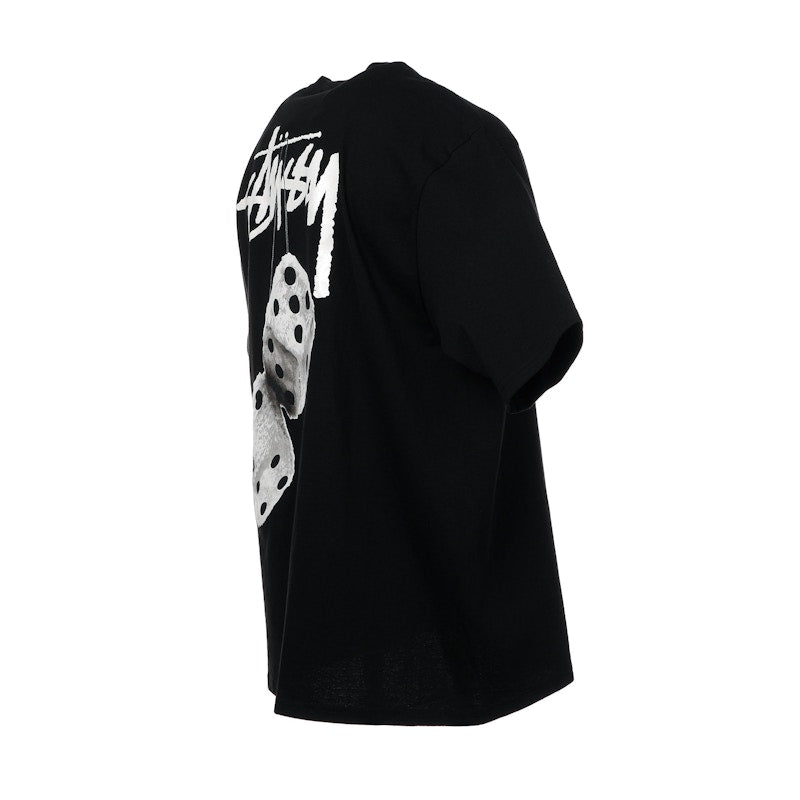 Stussy Fuzzy Dice Tee Black