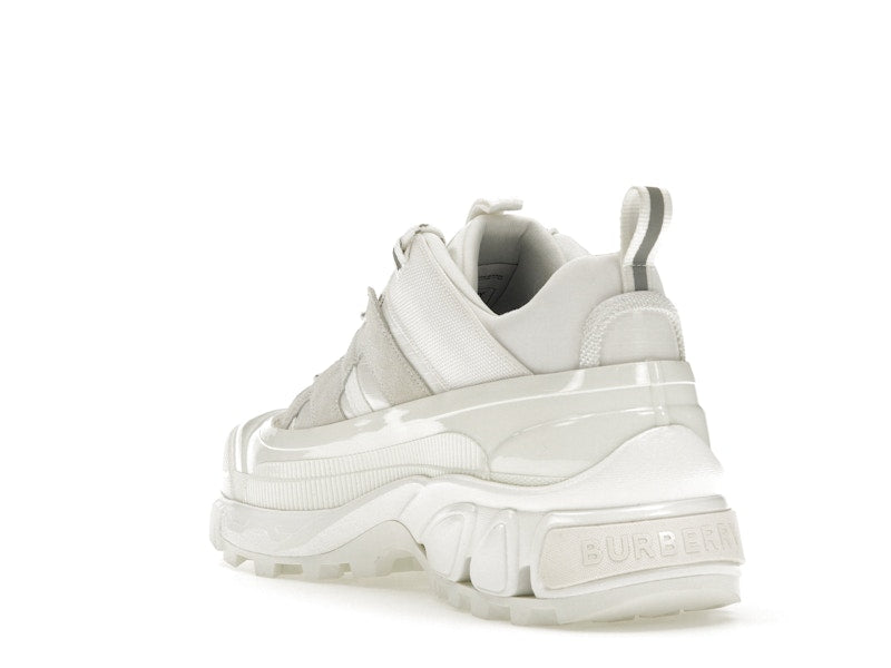 Burberry Arthur White Suede