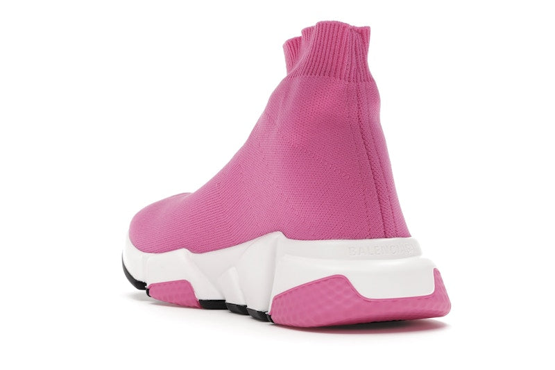 Balenciaga Speed Trainers Mid Pink White (Women's)