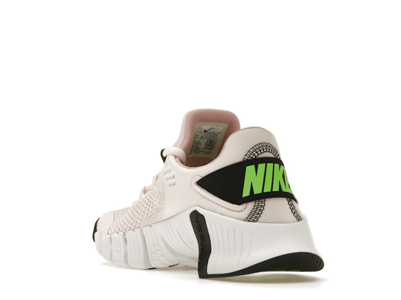 Nike Free Metcon 4 Light Soft Pink White Black Green Strike (Women's)