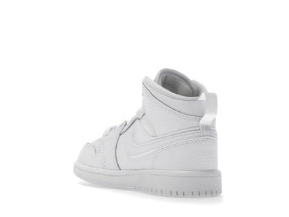 Jordan 1 Mid Triple White (2021) (PS)