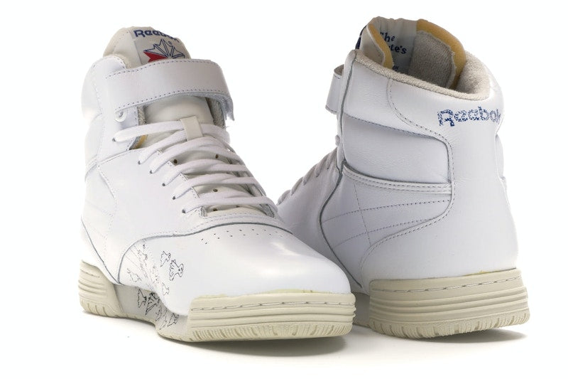 Reebok Ex-O-Fit Clean Hi Bait x Ghostbusters x Stranger Things Vintage