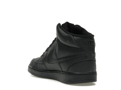 Nike Court Vision Mid Next Nature Triple Black