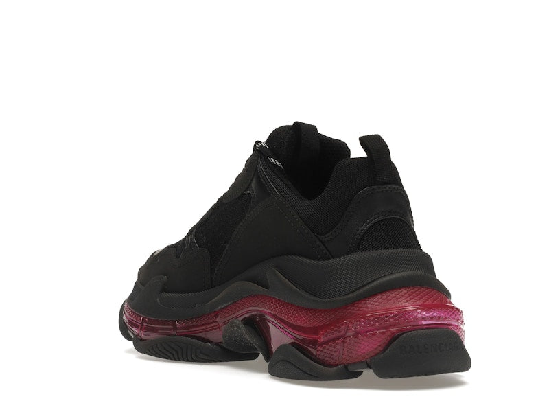 Balenciaga Triple S Clear Sole Neon Pink (Women's)