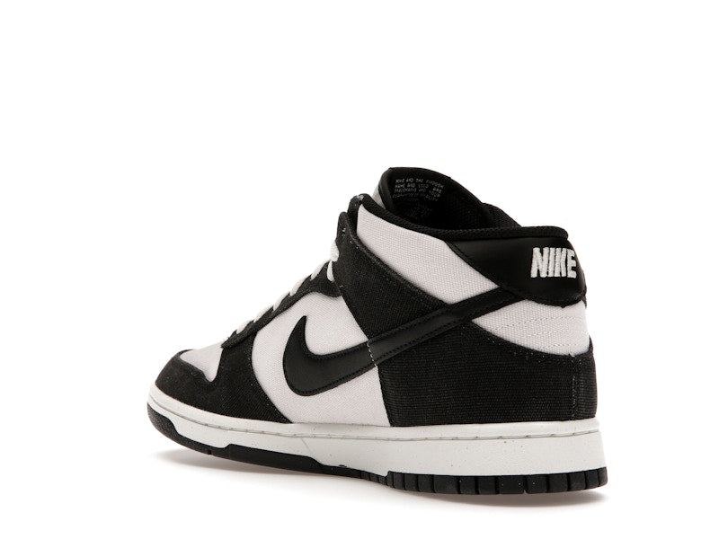 Nike Dunk Mid Canvas Panda