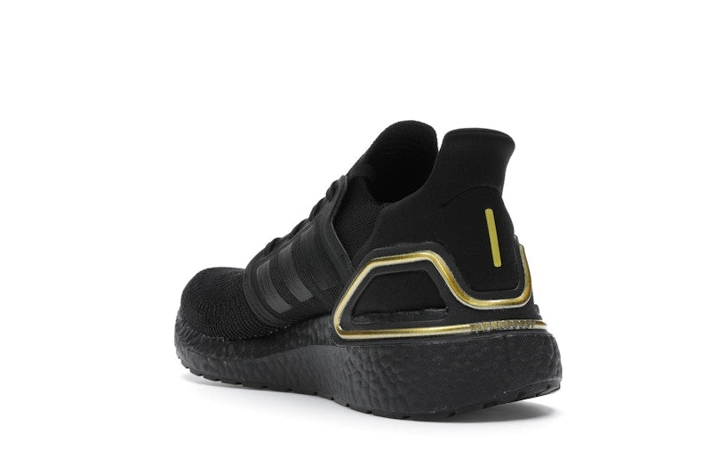 adidas Ultra Boost 20 Core Black Gold Metallic