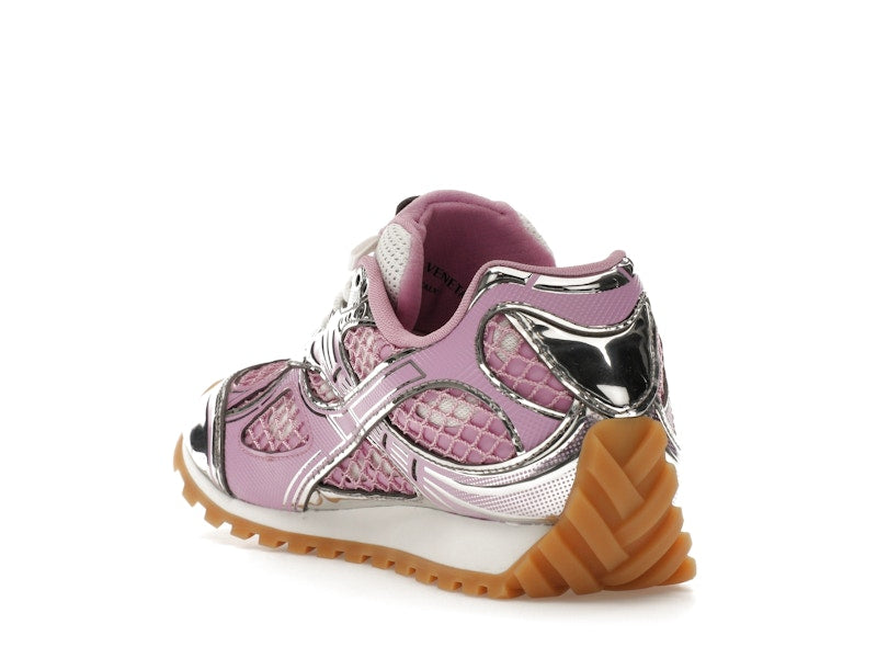 Bottega Veneta Orbit Gloss Silver (Women's)