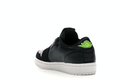 Jordan 1 Retro Low Slip Black Silt Red (Women's)