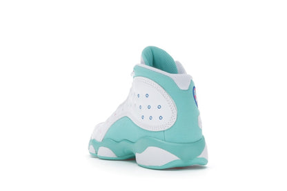 Jordan 13 Retro White Soar Green Pink (PS)