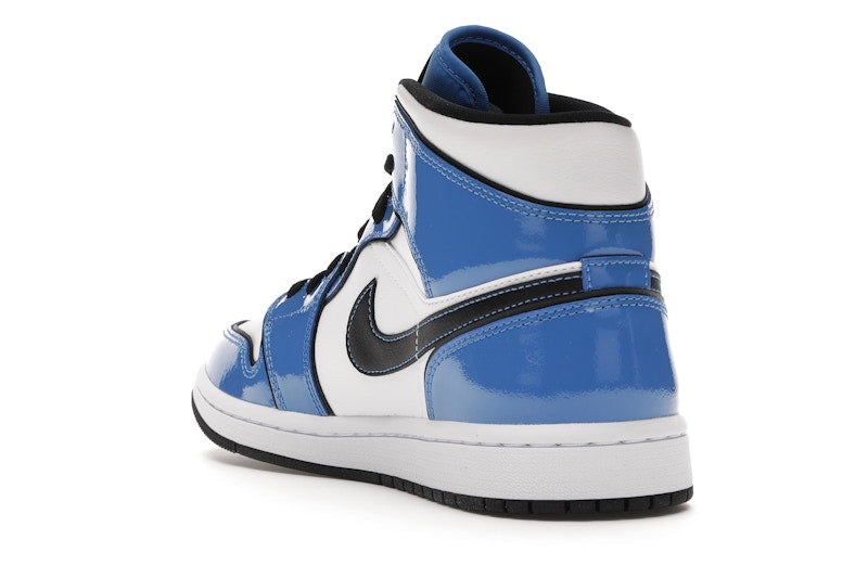 Jordan 1 Mid Signal Blue