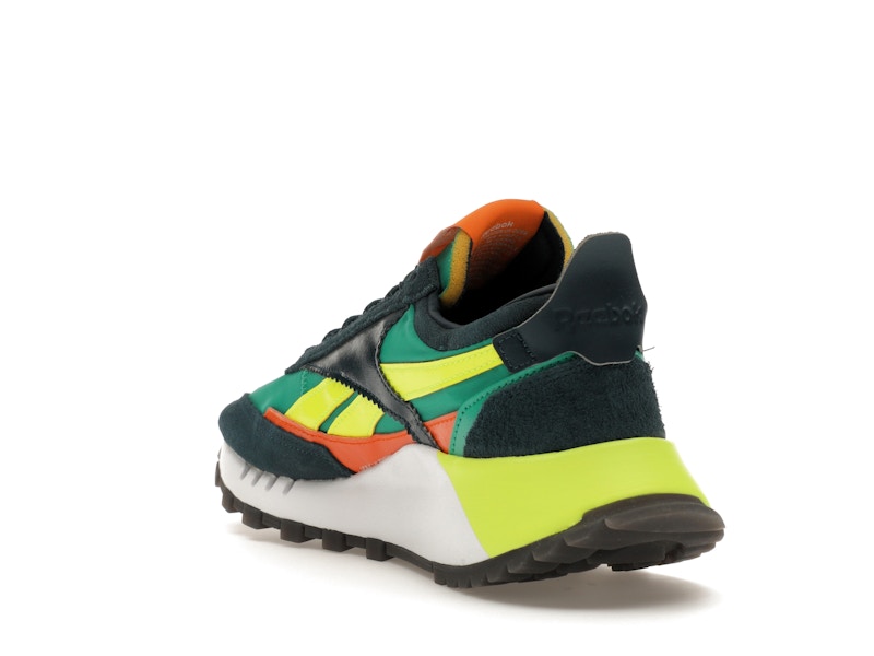 Reebok Classic Leather Legacy Court Green Solar Yellow