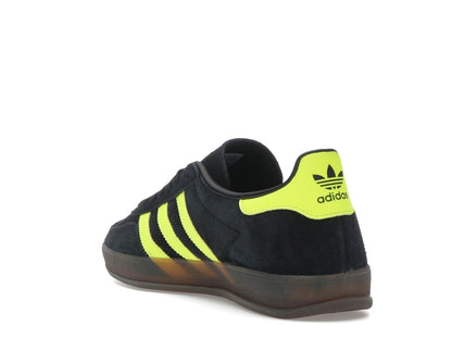 adidas Gazelle Indoor Core Black Solar Yellow Cloud White