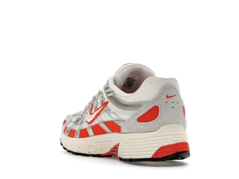 Nike P-6000 Sail Pale Ivory Light Bone Picante Red (Women's)