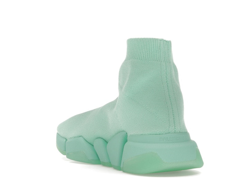 Balenciaga Speed 2.0 Recycled Transparent Sole Green