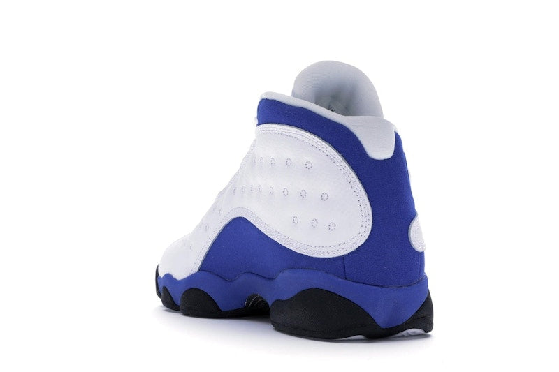 Jordan 13 Retro White Hyper Royal Black (GS)