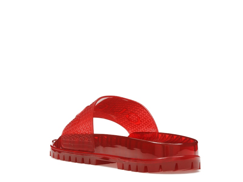 adidas x Gucci Adilette Slide Red