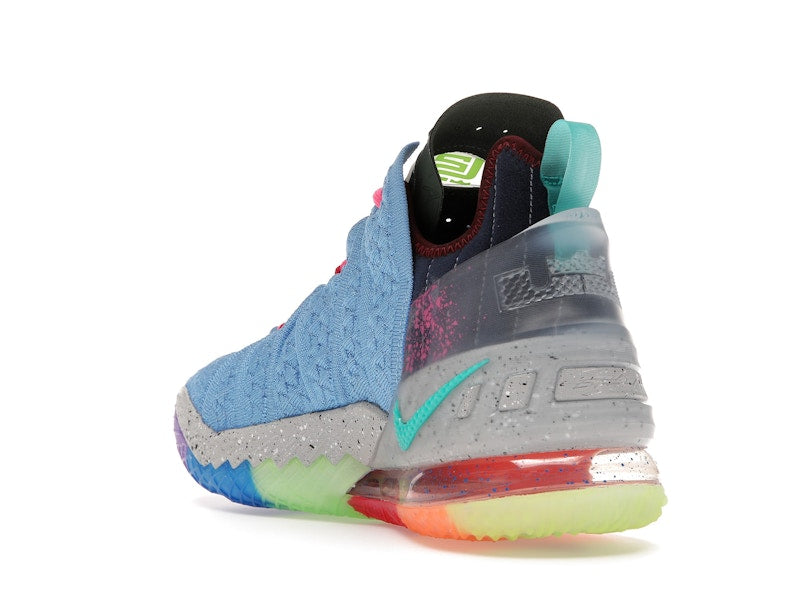 Nike LeBron 18 Best of 1-9 Light Blue