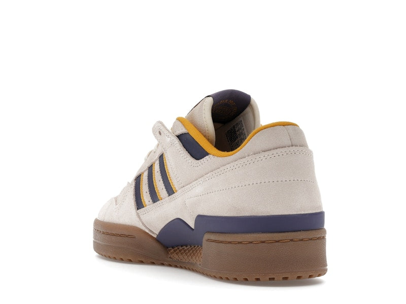 adidas Forum Low CL White Preloved Violet Yellow