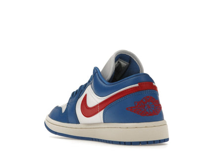 Jordan 1 Low Sport Blue Gym Red (Women's)