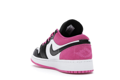 Jordan 1 Low Black Active Fuchsia (GS)