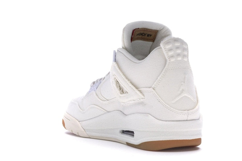Jordan 4 Retro Levi's White (Blank Tag)
