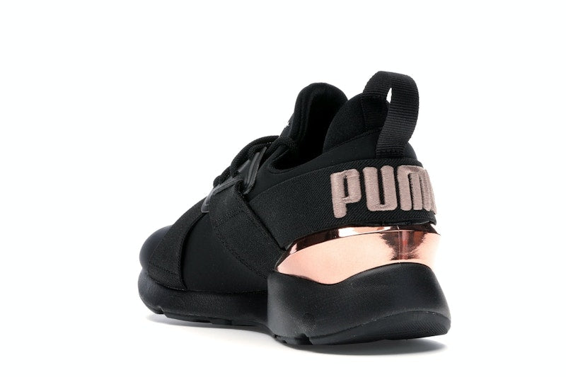 Puma Muse Metal Black Rose Gold (Women's)
