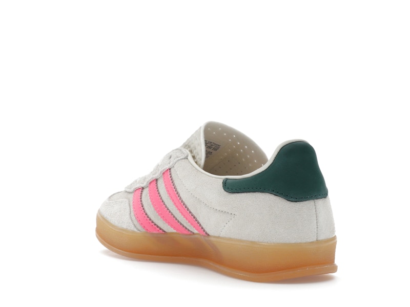adidas Gazelle Indoor White Off White Lucid Pink (Women's)
