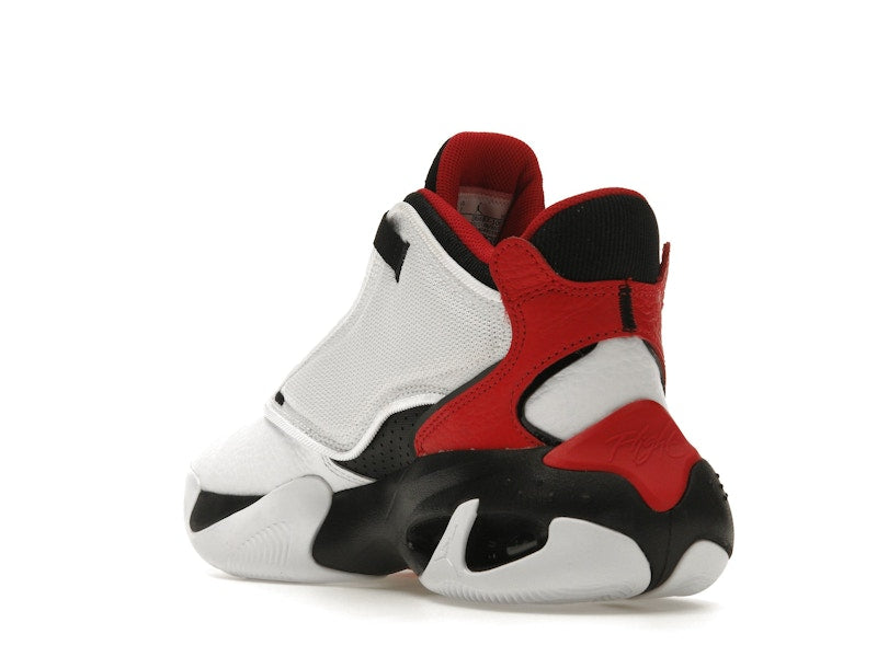 Jordan Max Aura 4 White Black University Red