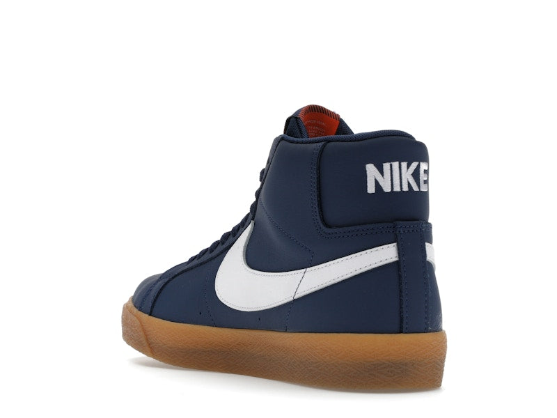 Nike SB Zoom Blazer Mid Orange Label Navy Gum