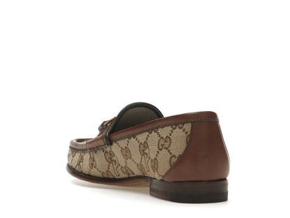 Palace x Gucci GG-P Canvas Horsebit P Charm Beige