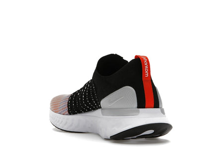 Nike React Phantom Run Flyknit 2 Black Team Orange