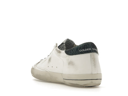 Golden Goose Super-Star Glitter Cream Silver (Women's)