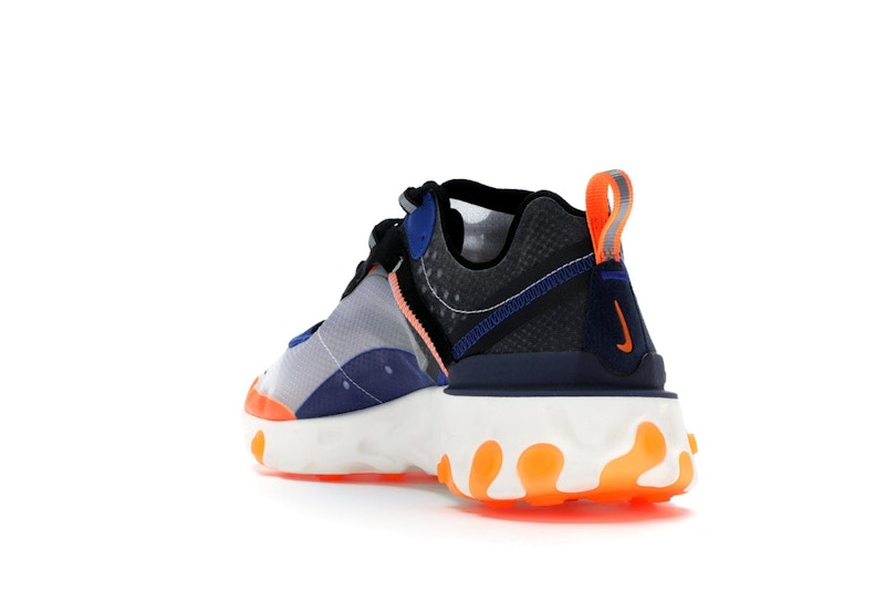 Nike React Element 87 Thunder Blue/Total Orange