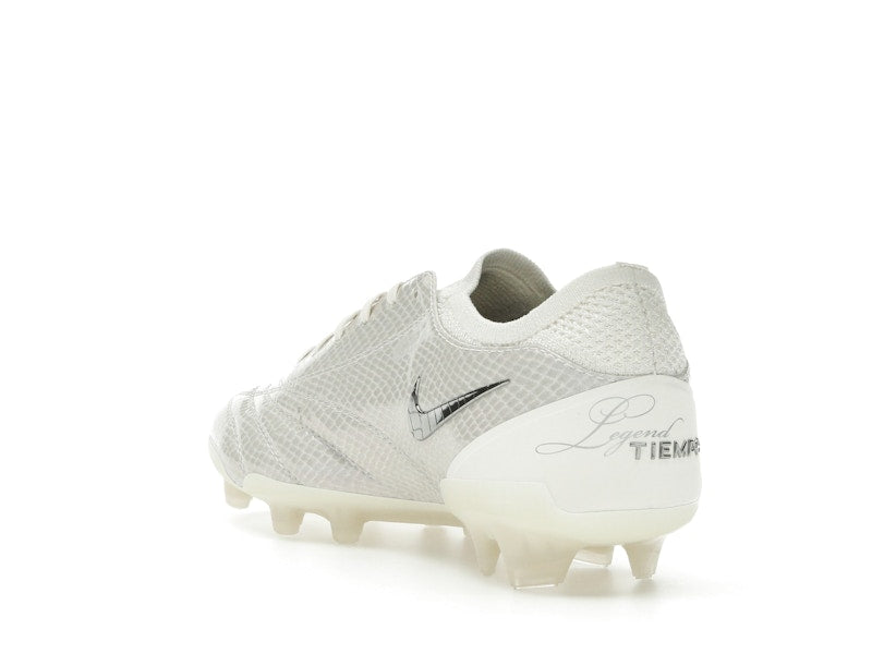 Nike Tiempo Legend 10 Elite Luxe FG Montebelluna Leather White Snakeskin