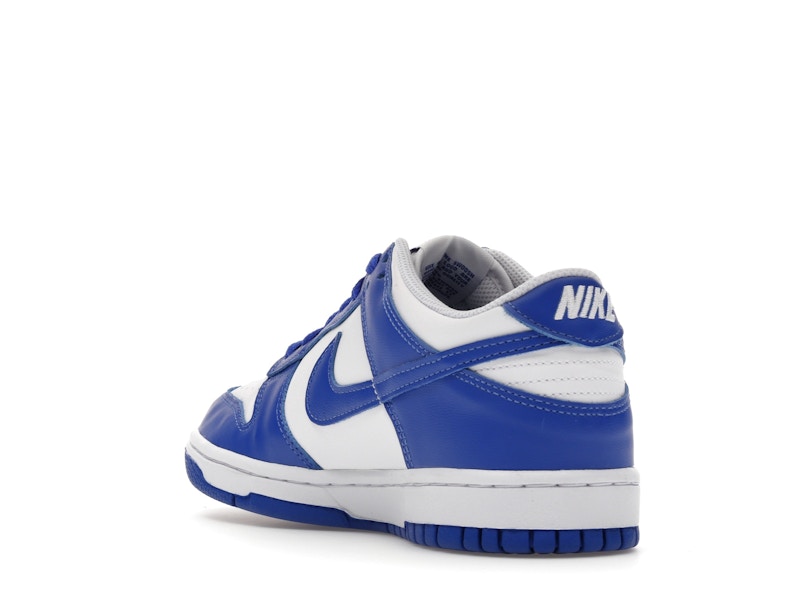 Nike Dunk Low White Hyper Royal (GS)