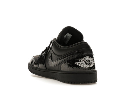 Jordan 1 Low SE Patent Elephant Black (Women's)