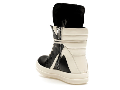 Rick Owens Luxor Geobasket Black Milk
