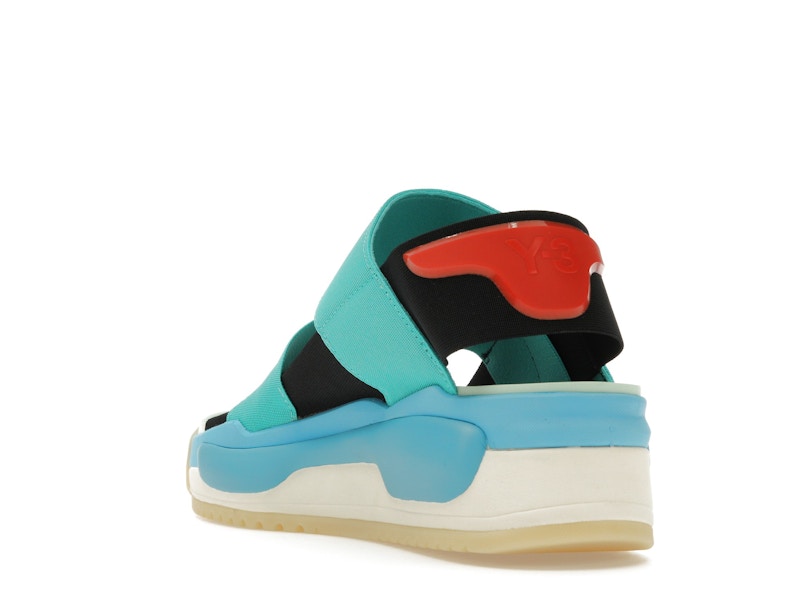 adidas Y-3 Hokori Sandal Black Mint Cyan
