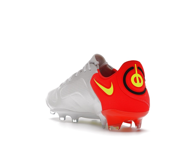 Nike Tiempo Legend 9 Elite FG White Bright Crimson Volt